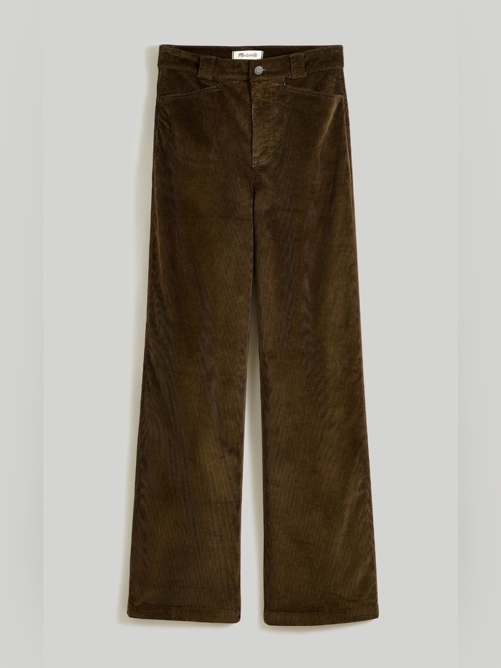 Madewell Emmett 2.0 Wide-Leg Corduroy Pants